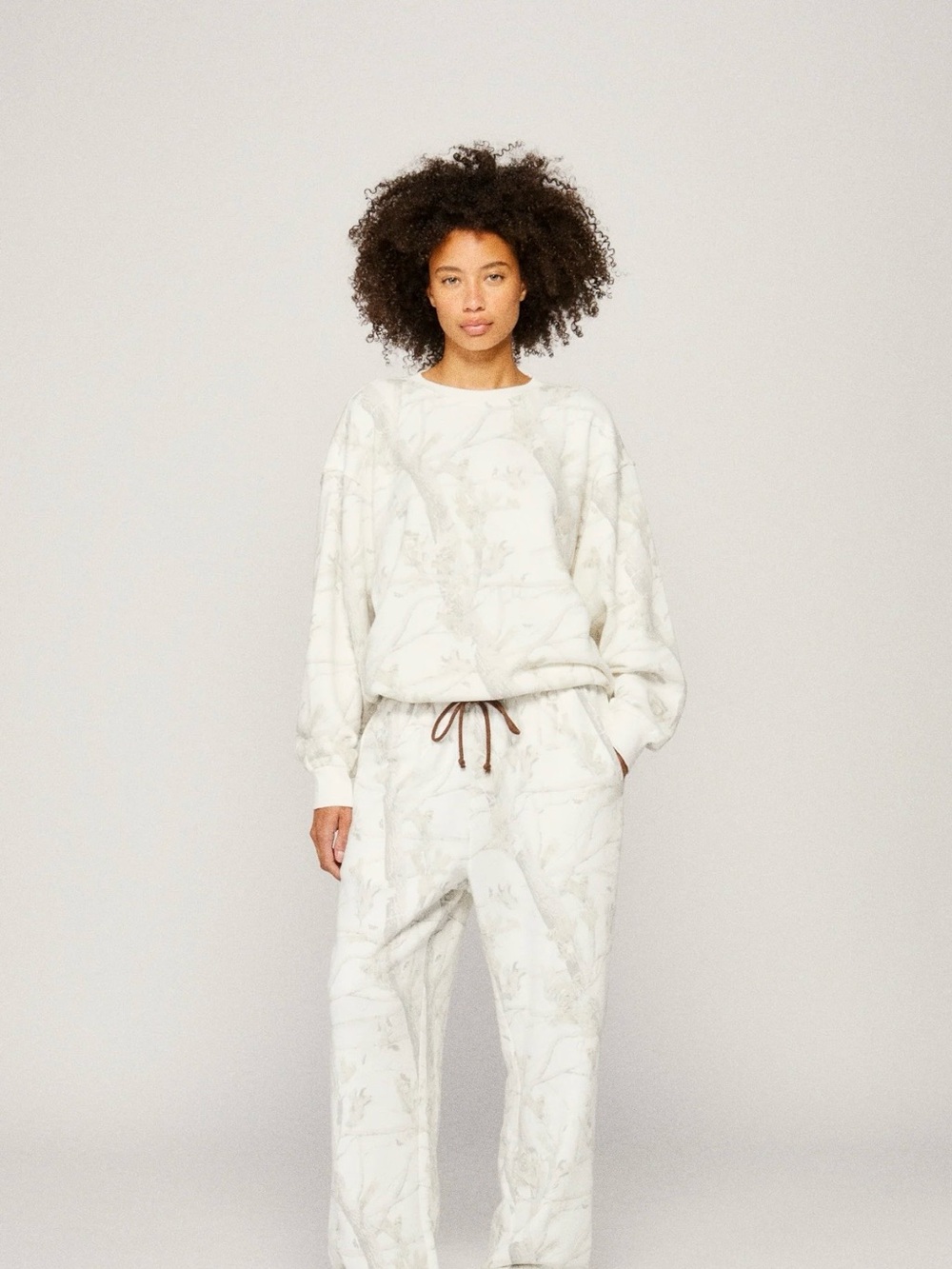 Dairy Boy Woodland Camo Straight Leg Sweatpant